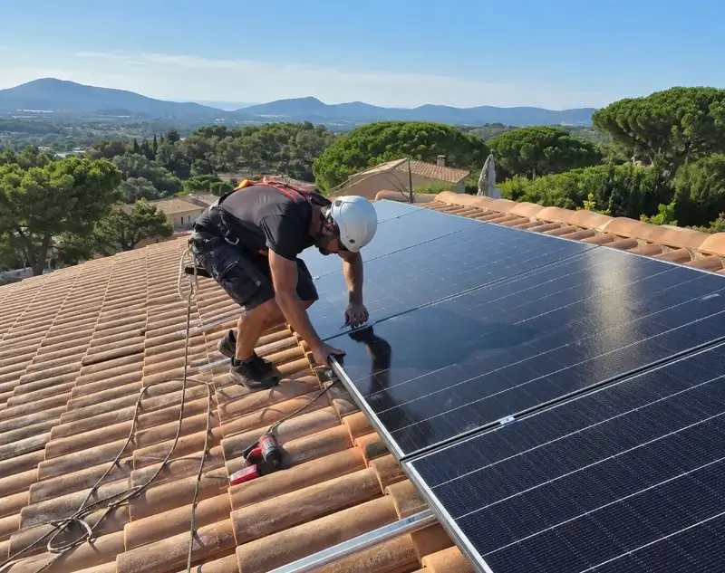 Installateur panneaux solaires Brézilhac — pose photovoltaïque sur toiture