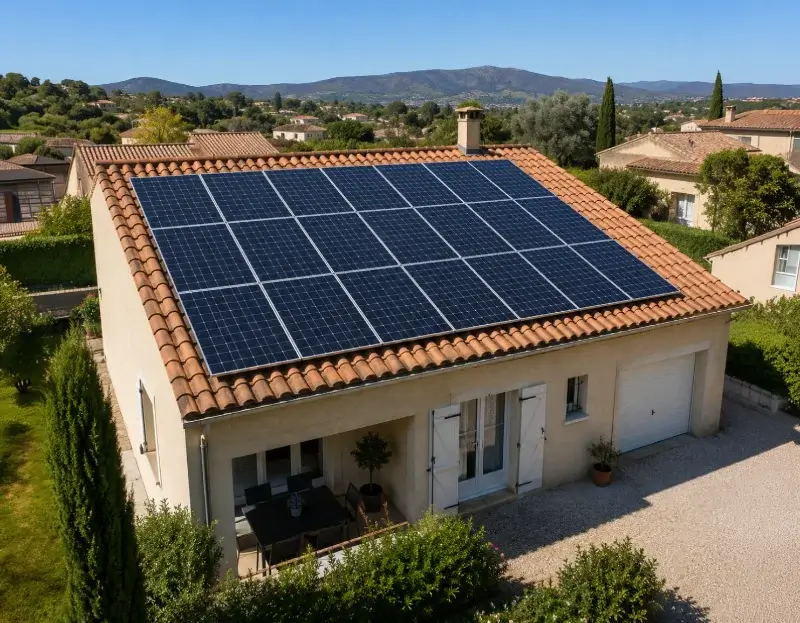 Prime à l'autoconsommation panneaux solaires Brézilhac — aide financière de l'État